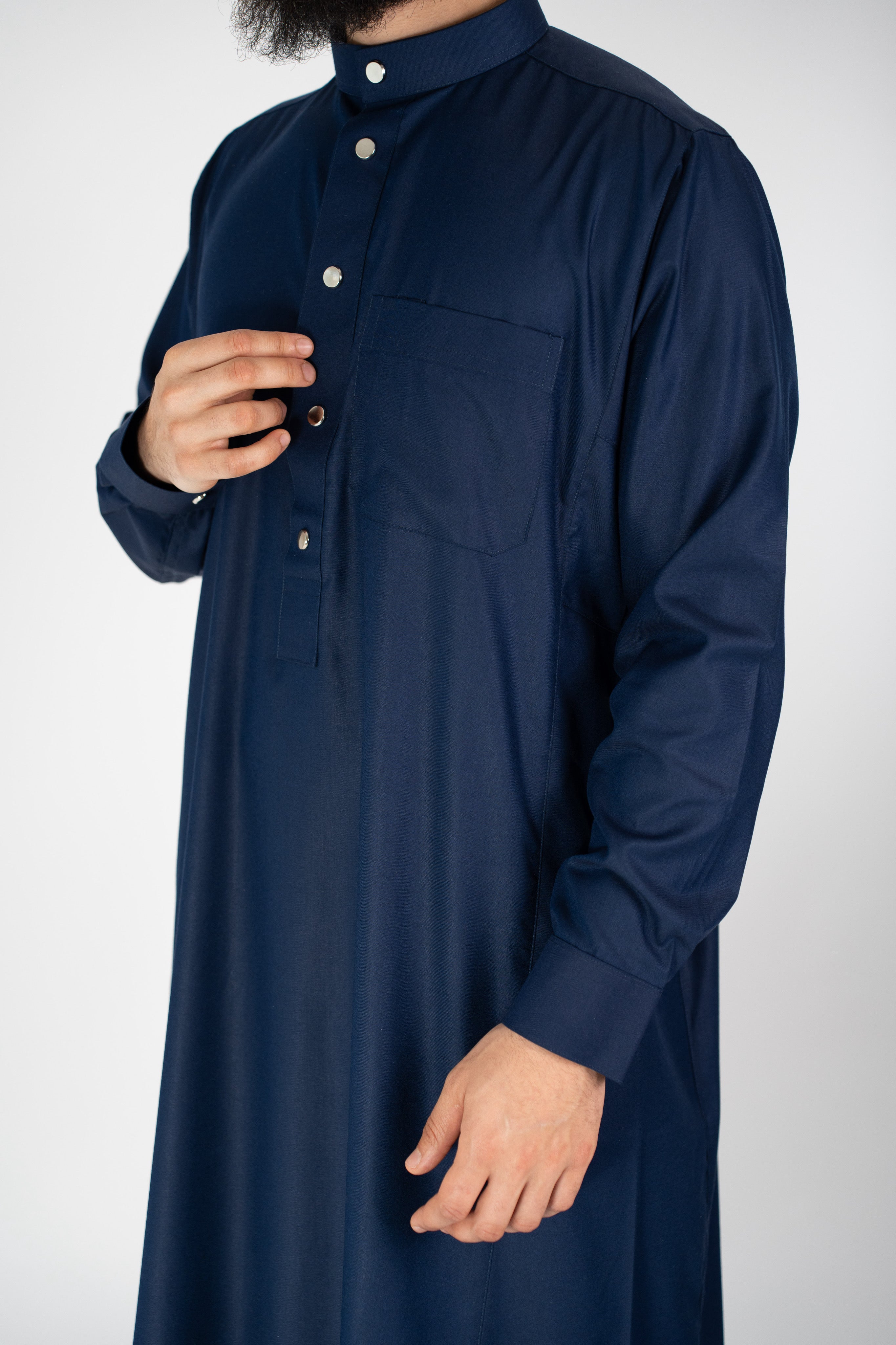 Qamis Shams Bleu Marine