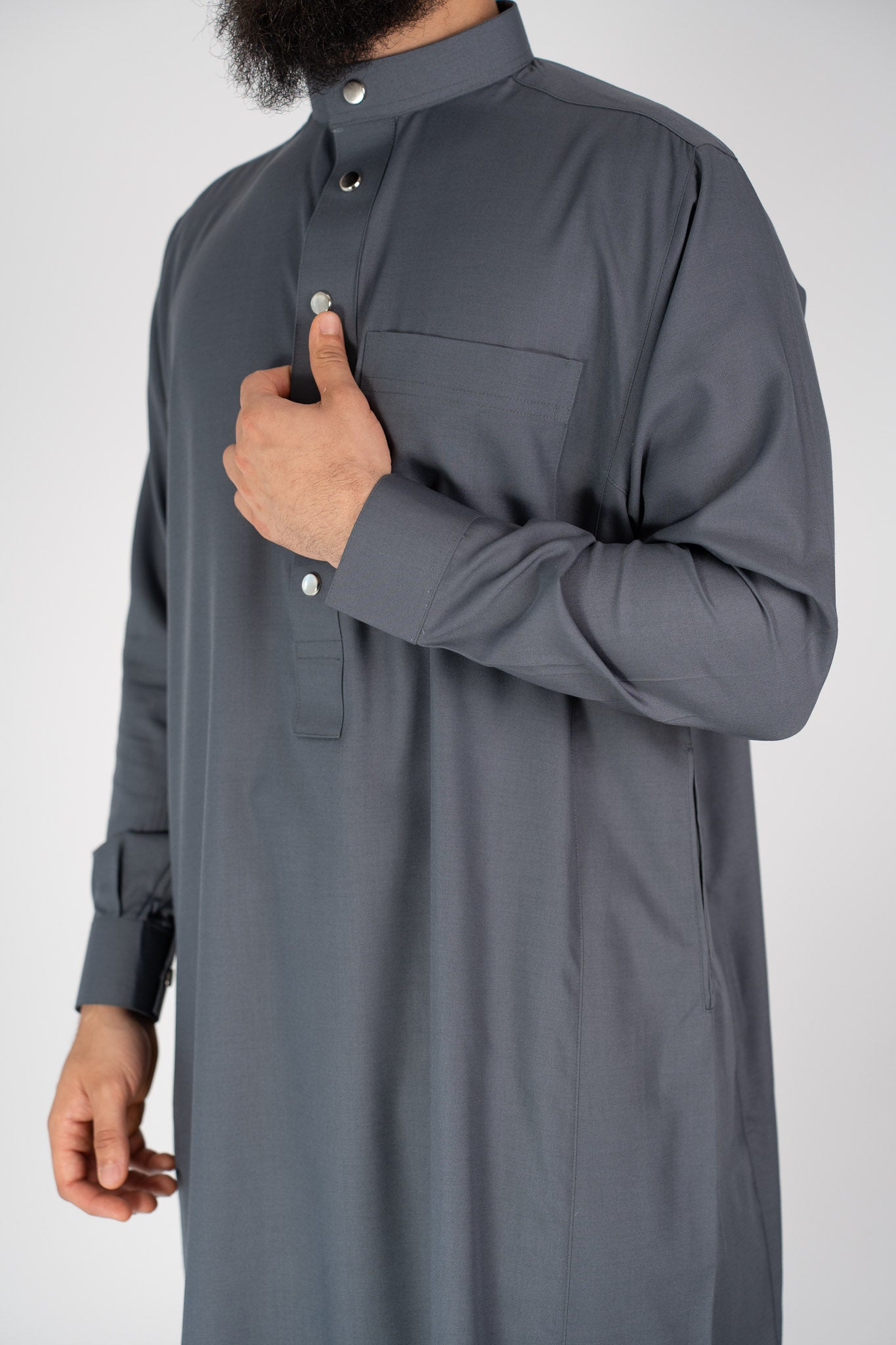Qamis Shams Anthracite