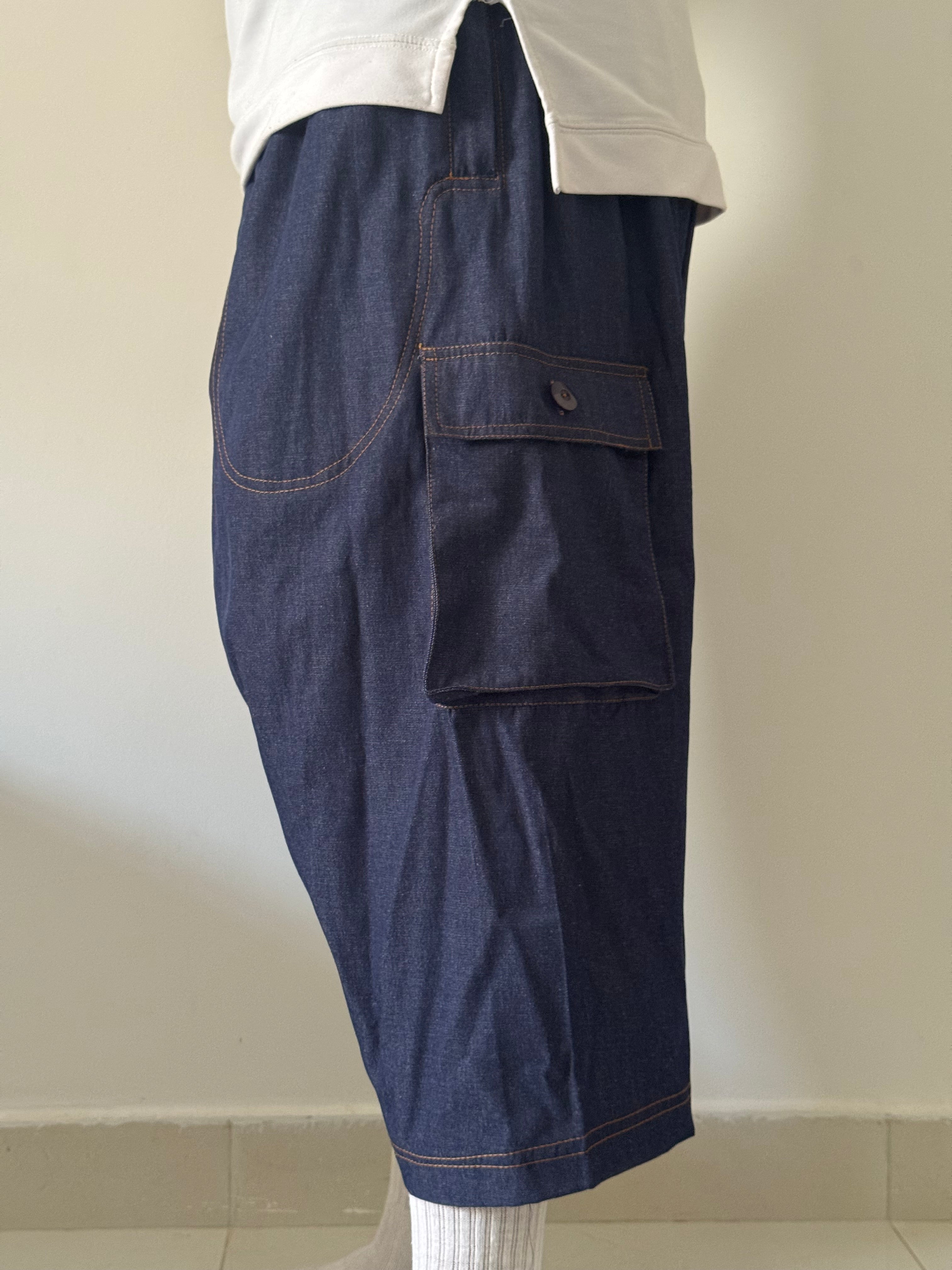Sarouel Jean Bleu Foncé