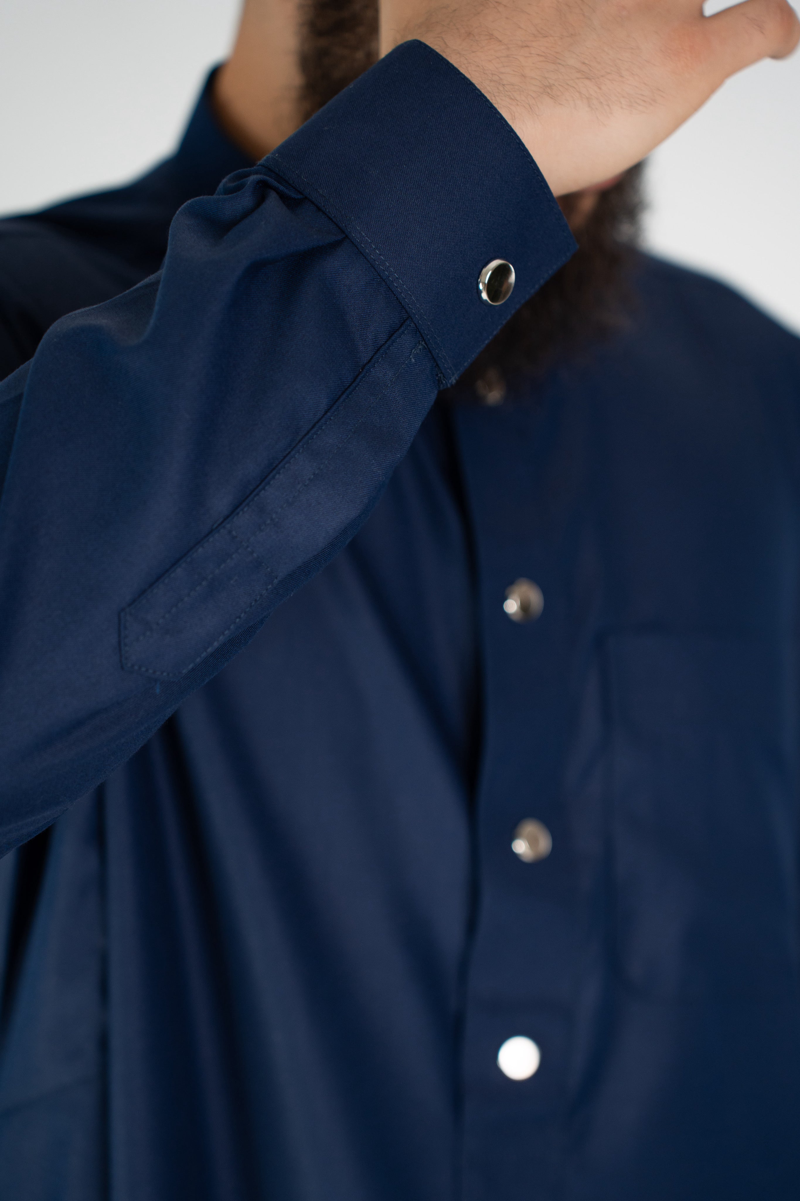 Qamis Shams Bleu Marine