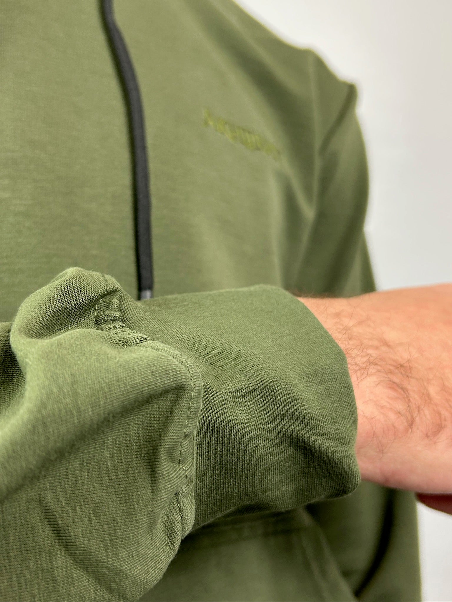 Pull Sweat Capuche Kaki