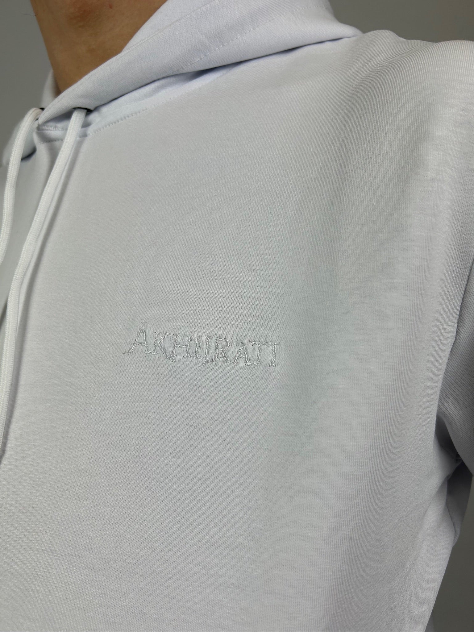 Pull Sweat Capuche Blanc