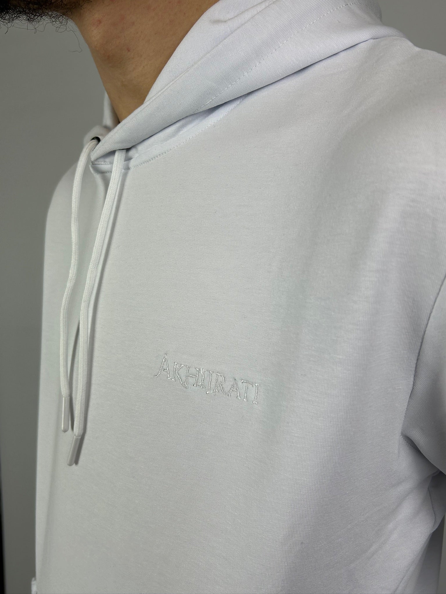 Pull Sweat Capuche Blanc