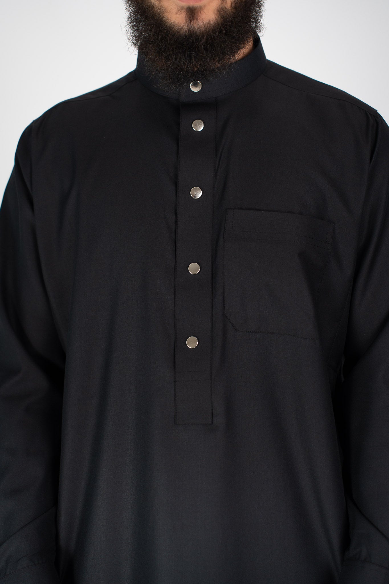 Qamis Shams Noir